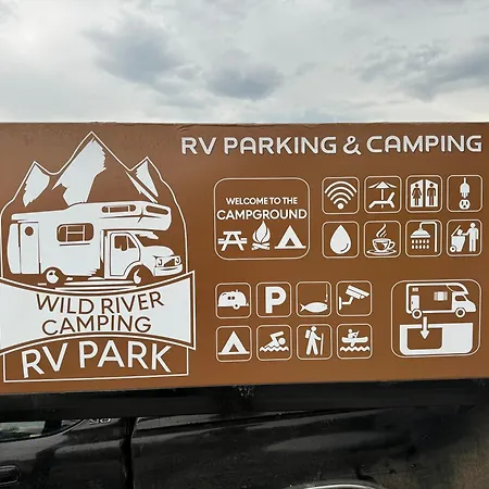 Rv Parking And Wild River Tepelene